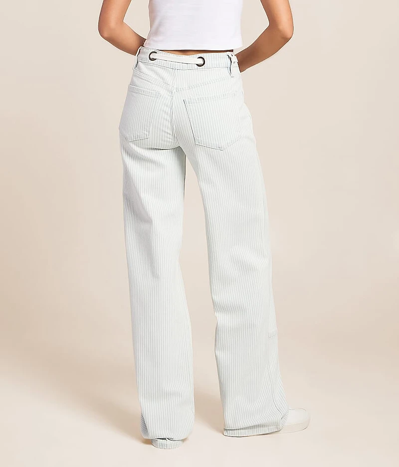 Olivia Wide Leg Striped Jean