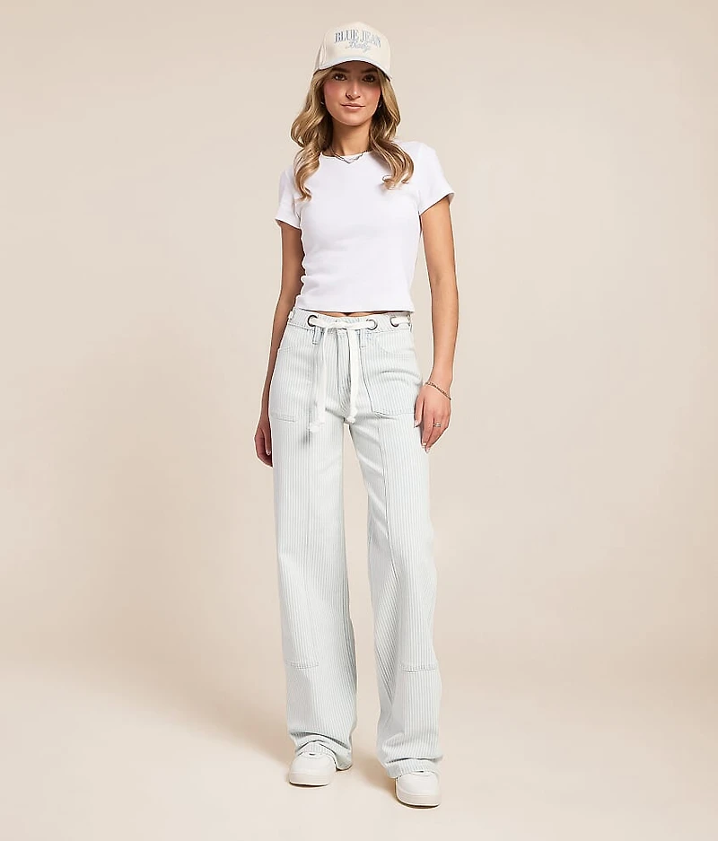 Olivia Wide Leg Striped Jean