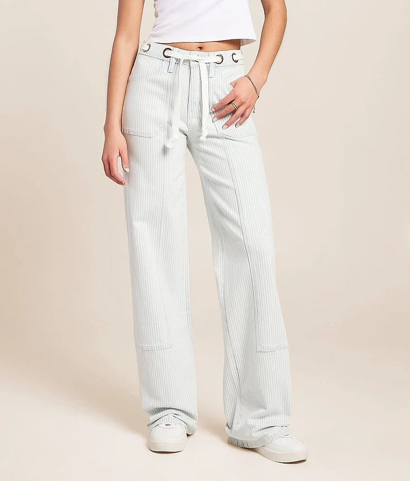 Olivia Wide Leg Striped Jean