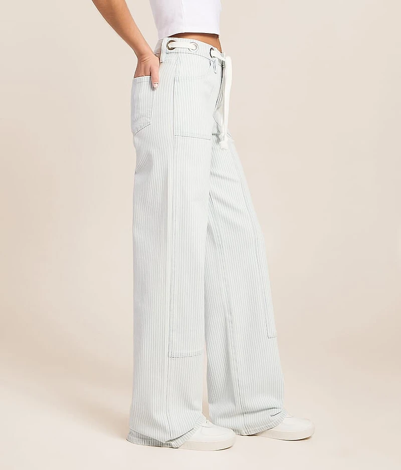 Olivia Wide Leg Striped Jean