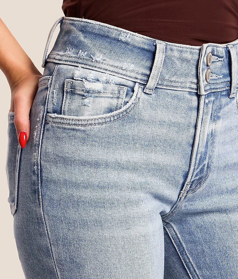 Olivia High Rise Flare Stretch Jean