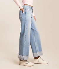 Kate Cropped Wide Leg Stretch Jean