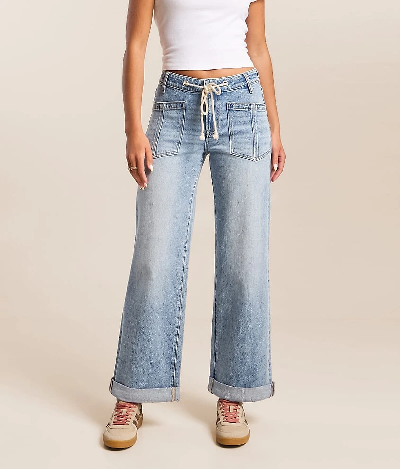 Kate Cropped Wide Leg Jean