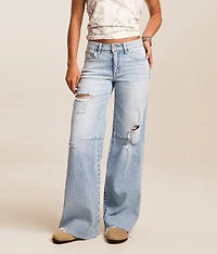 Kate Mid-Rise Wide Leg Stretch Jean