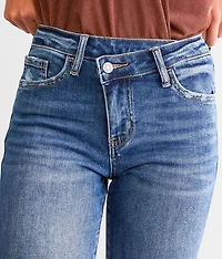 The Everyday Cropped Straight Stretch Jean