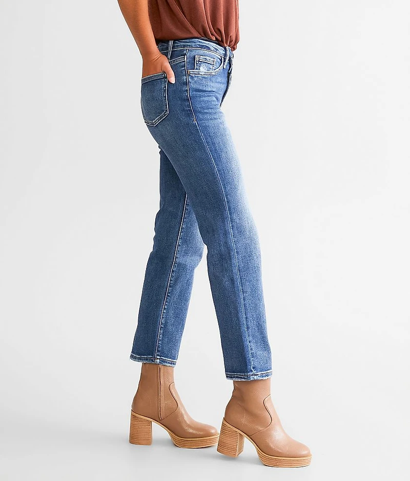 The Everyday Cropped Straight Stretch Jean