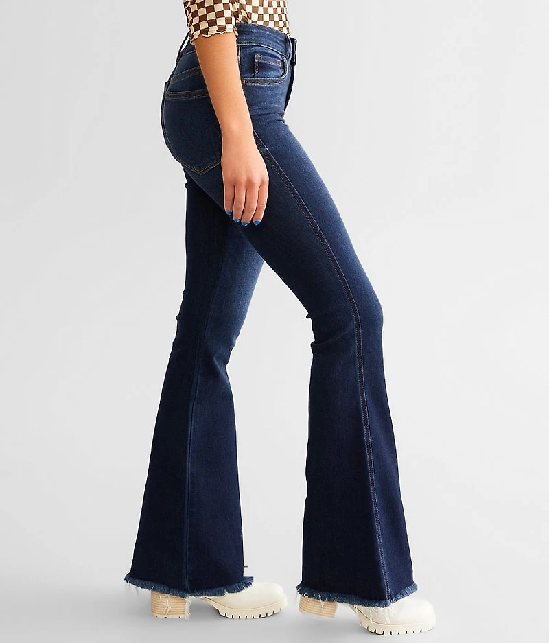 Mid-Rise Flare Stretch Jean