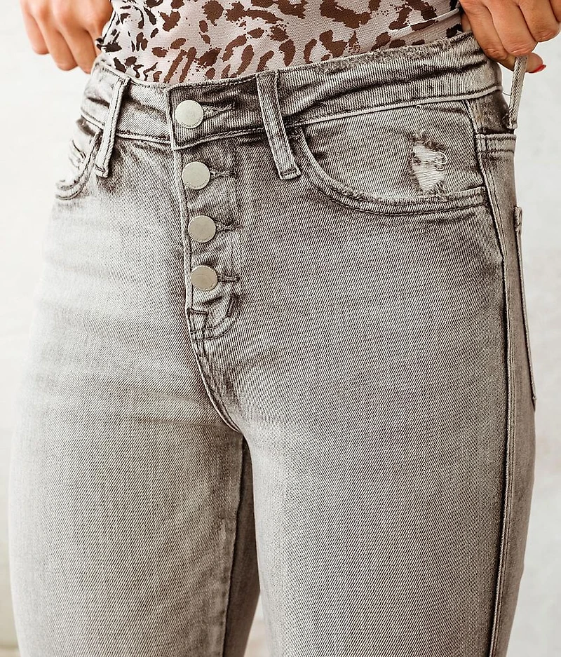 High Rise Ankle Skinny Stretch Jean