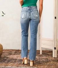 Ultra High Rise Ankle Straight Jean