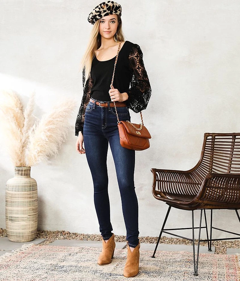Ultra High Rise Skinny Stretch Jean
