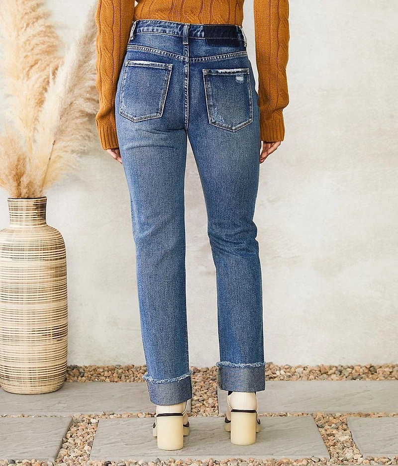 Ultra High Rise Straight Jean