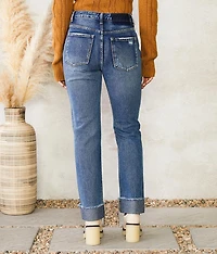 Ultra High Rise Straight Jean
