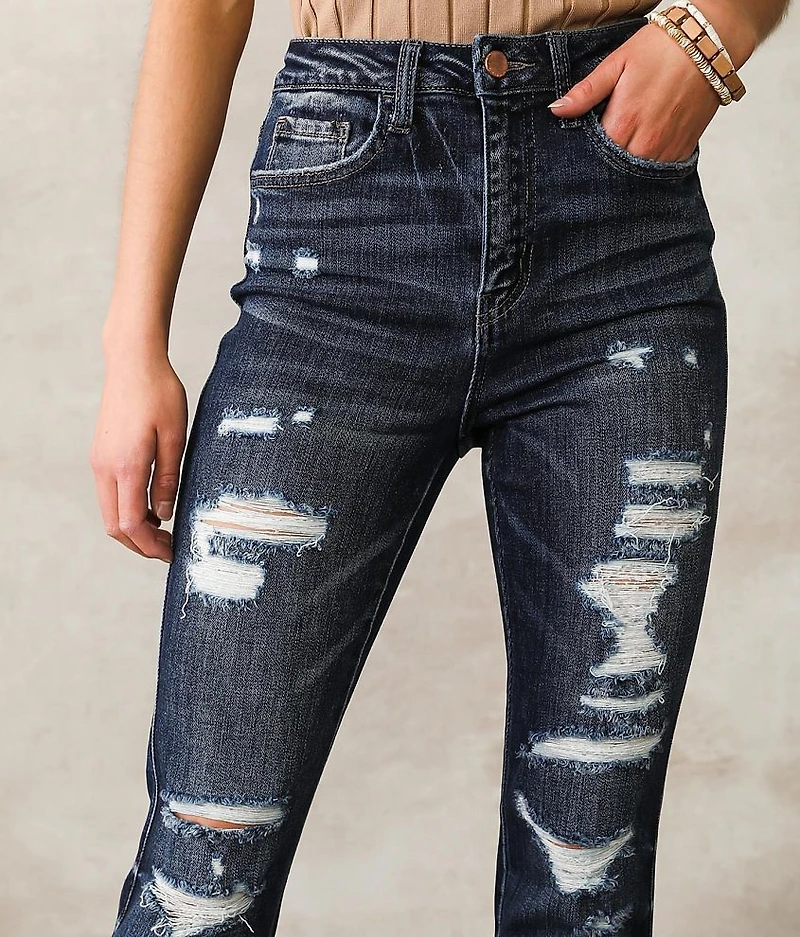 Ultra High Rise Straight Jean