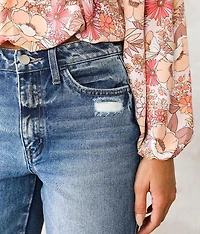 Ultra High Rise Ankle Straight Jean