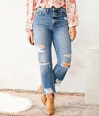 Ultra High Rise Ankle Straight Jean