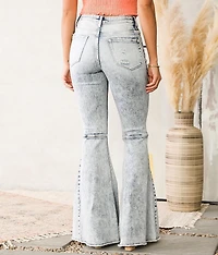 High Rise Super Flare Stretch Jean
