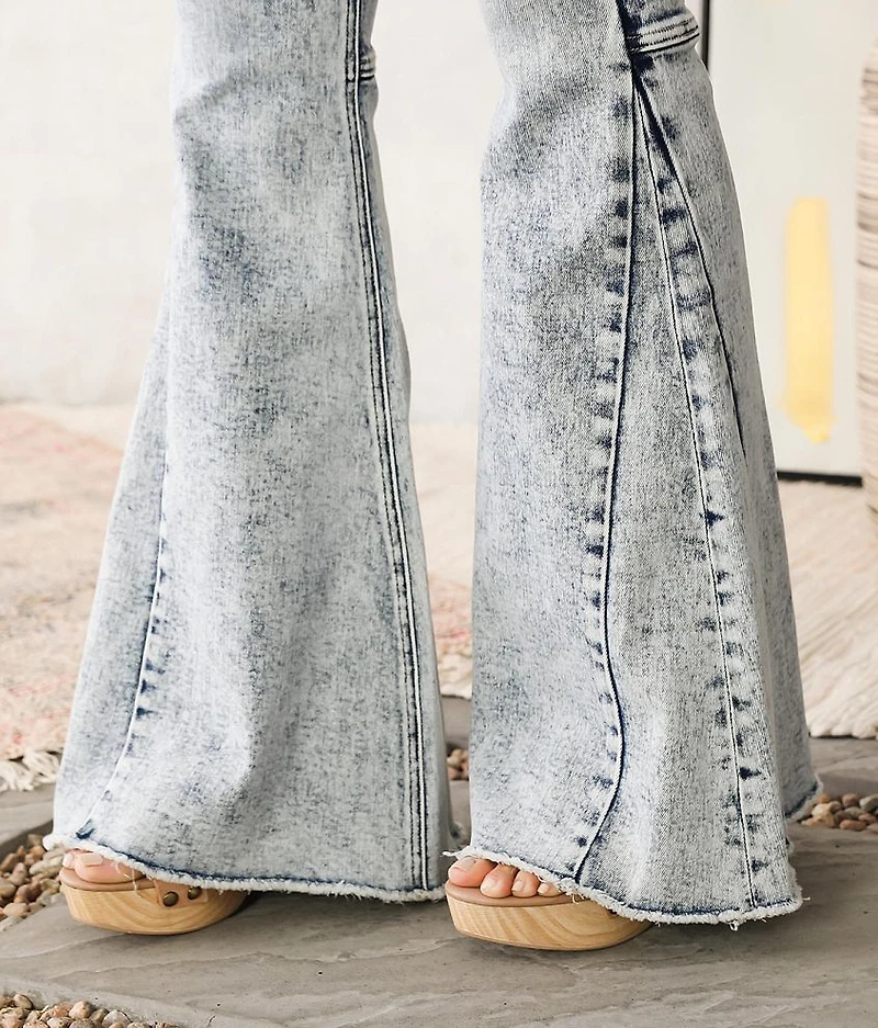 High Rise Super Flare Stretch Jean
