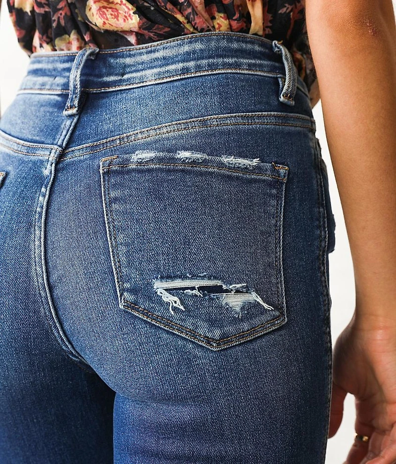 High Rise Flare Stretch Jean