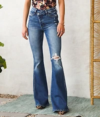 High Rise Flare Stretch Jean