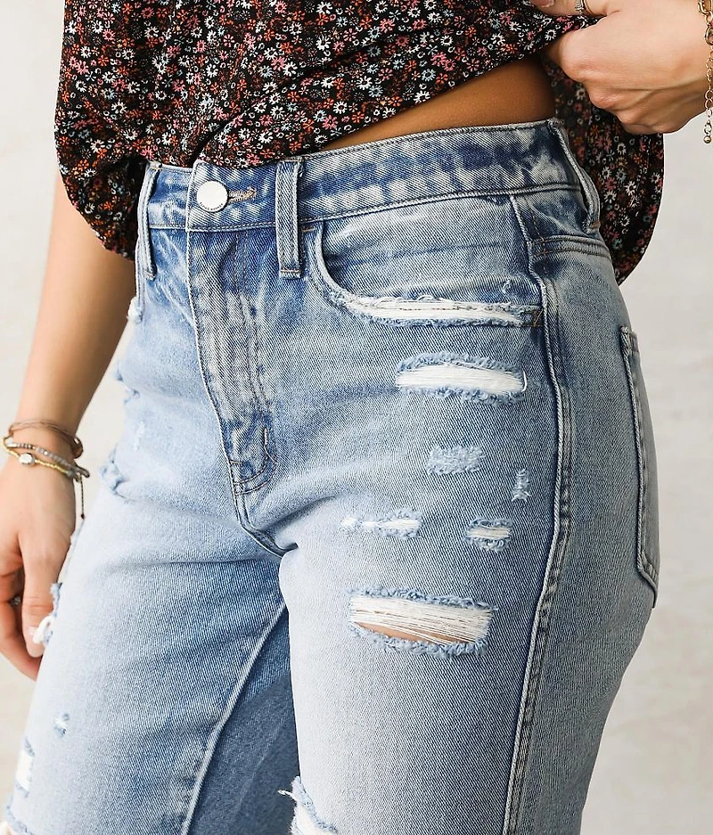 Ultra High Rise Straight Jean