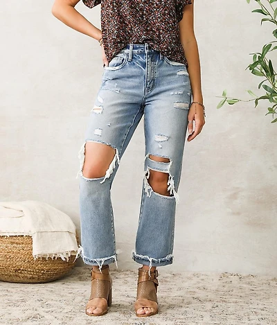 Ultra High Rise Straight Jean