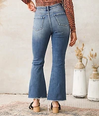 High Rise Cropped Flared Jean