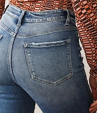 High Rise Cropped Flared Jean