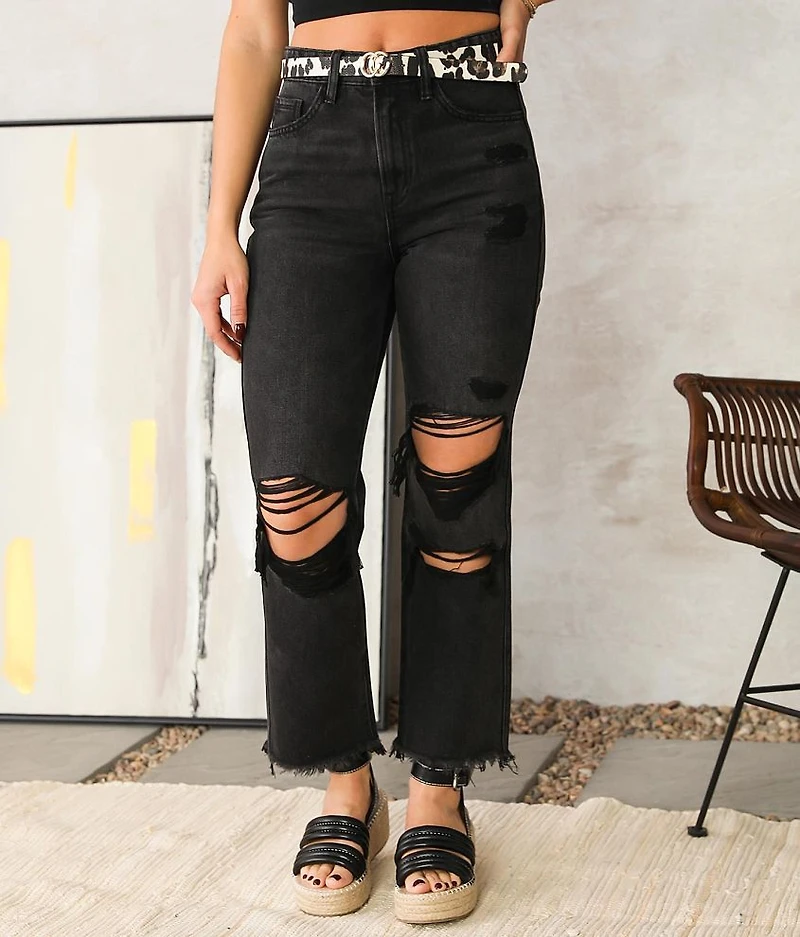 Ultra High Rise Straight Jean