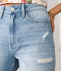 Ultra High Rise Straight Jean