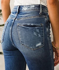Ultra High Ankle Skinny Stretch Jean