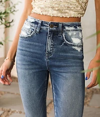 High Rise Flare Stretch Jean