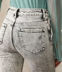 High Rise Ankle Skinny Stretch Jean