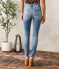 Mid-Rise Skinny Stretch Jean