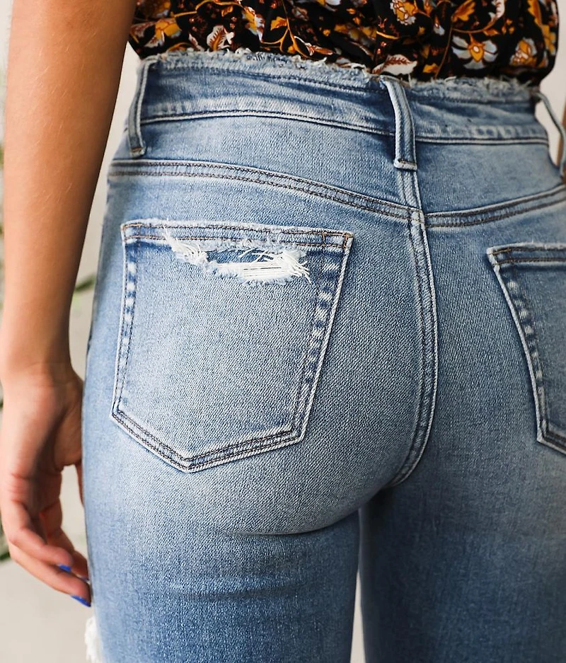 Mid-Rise Skinny Stretch Jean