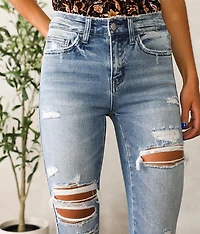 Mid-Rise Skinny Stretch Jean