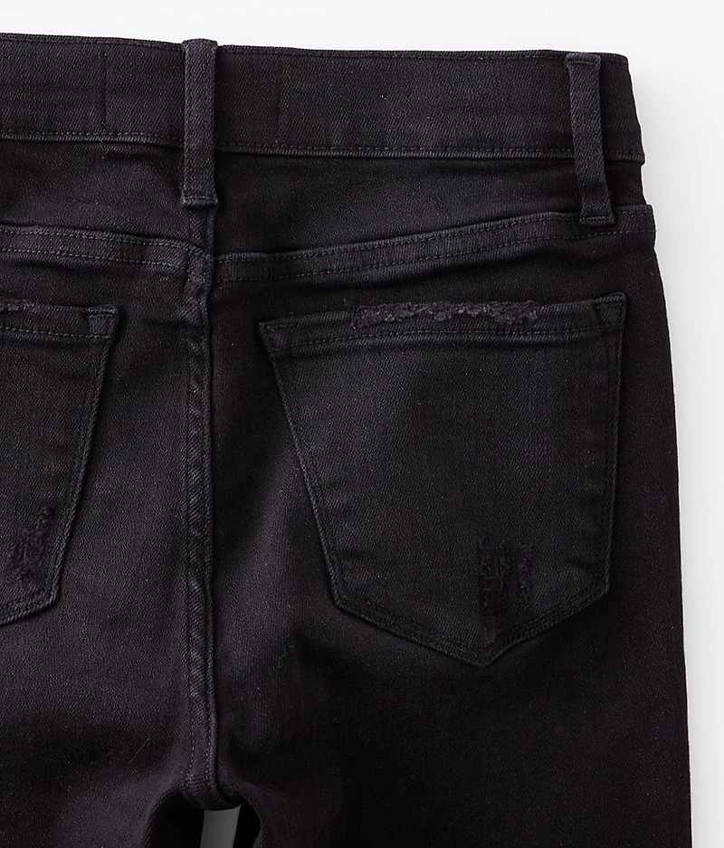Girls - High Rise Cropped Straight Jean