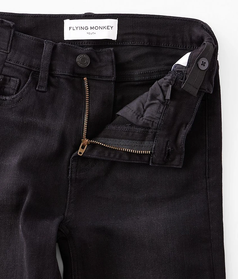 Girls - High Rise Cropped Straight Jean