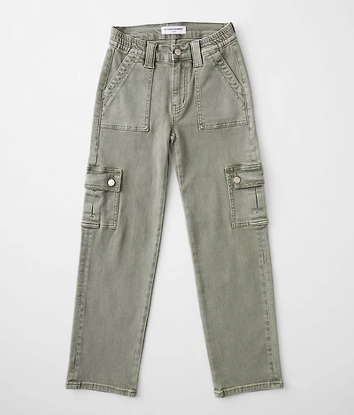 Girls - High Rise Stretch Cargo Pant