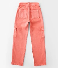 Girls - High Rise Cargo Stretch Pant
