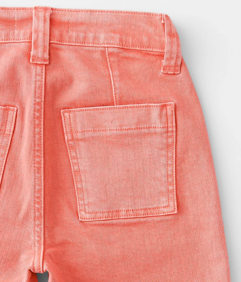 Girls - High Rise Cargo Stretch Pant