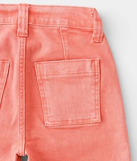 Girls - High Rise Cargo Stretch Pant