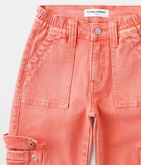 Girls - High Rise Cargo Stretch Pant