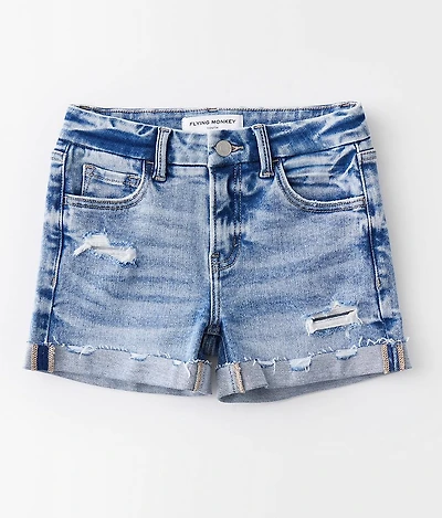 Girls - Flying Monkey Mid-Rise Stretch Short