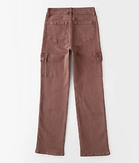 Girls - High Rise Cargo Stretch Pant