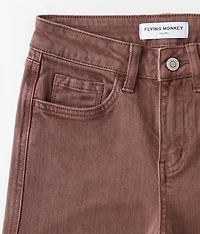 Girls - High Rise Cargo Stretch Pant