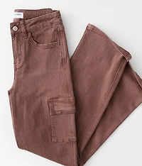 Girls - High Rise Cargo Stretch Pant