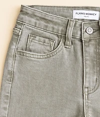Girls - High Rise Cargo Stretch Pant