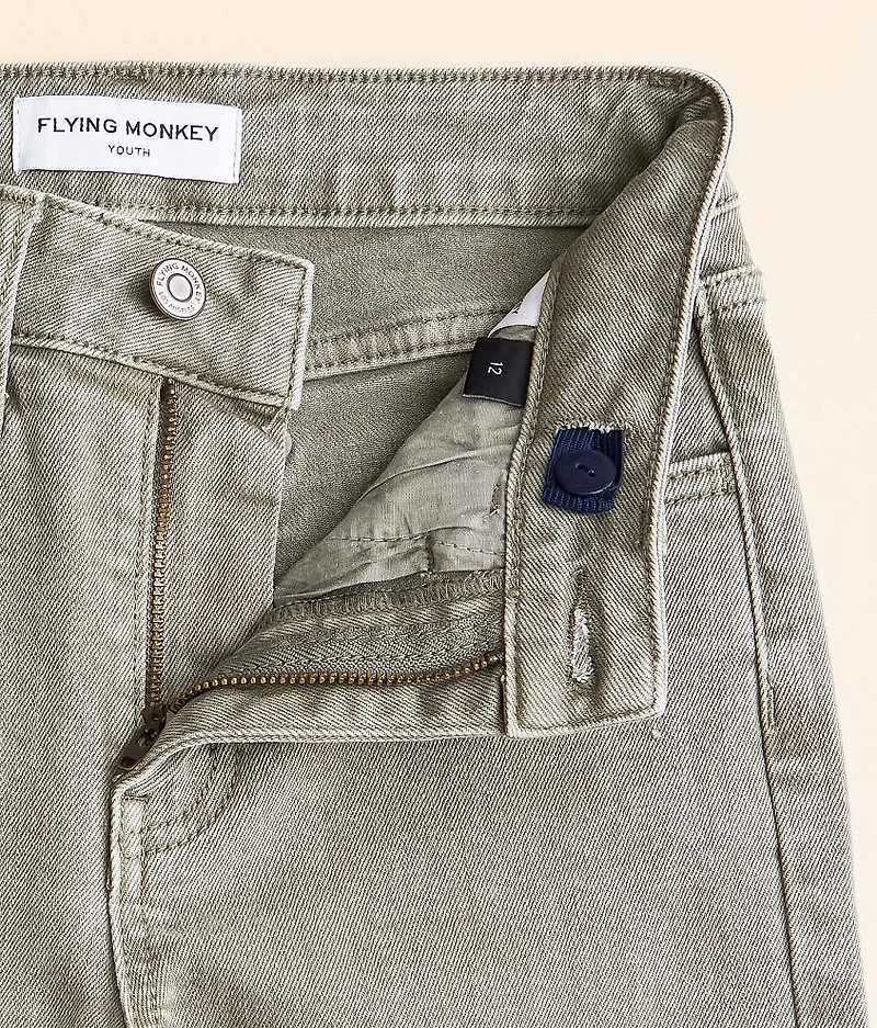 Girls - High Rise Cargo Stretch Pant
