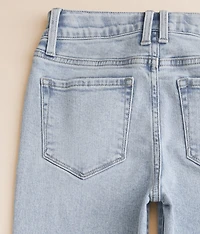 Girls - High Rise Wide Leg Stretch Jean