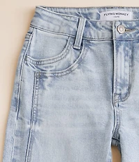 Girls - High Rise Wide Leg Stretch Jean